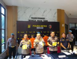 Polres Metro Bekasi Berhasil Ungkap Sindikat Curanmor