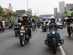 Pasang Bendera Hingga Motoran Bareng Club Motor Bekasi, Mas Wali Dan Bang Wawali Tampil Kompak Sambut HUT RI Ke 80