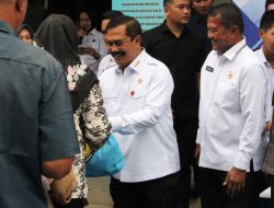 Menteri Imigrasi dan Pemasyarakatan, Agus Andrianto Salurkan 2.500 Paket Bantuan Sosial bagi Korban Banjir di Lapas Cikarang
