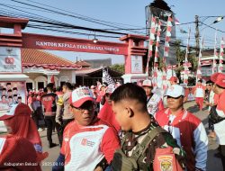 Meriahkan HUT RI Ke-80, Kemeriahan Jalan Sehat Desa Segara Makmur Bertabur Doorprize