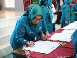 Pelantikan 7 Ketua TP PKK Kecamatan Kota Bekasi Masa Bakti 2025–2030 Digelar di Balai Patriot