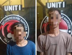 Edarkan Narkoba Jenis Ganja Dua Pemuda di Tangkap