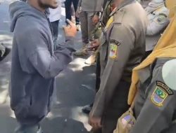 Ratusan Bangunan Liar Sepanjang Jalan Tegal Danas – Tegal Gede Di Bongkar Pol PP Kab Bekasi