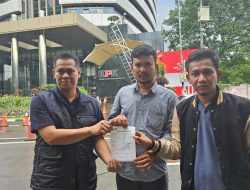 LMP dan Brigez Lapor ke KPK dugaan gratifikasi Proses Seleksi Direksi dan Dewas Perumda Tirta Bhagasasi