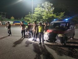 Patroli Biru Polsek Cikarang Timur Antisipasi Kejahatan Jalanan di Bundaran Sinyar
