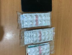 Dua Pria Terduga Pengedar Obat Keras Diamankan Tim Opsnal Polsek Cikarang Utara