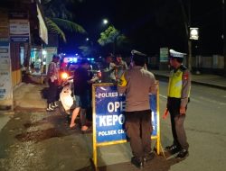 Polsek Cikarang Timur Gelar Operasi Kejahatan Jalanan, Jaga Kondusivitas Wilayah