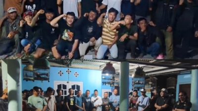 Ahmad Nirwan Bakal Calon Kepala Desa Kedung Pengawas Kecamatan Babelan Banjir Dukungan