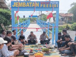 Jembatan Merah Putih Presisi Polri Resmi Dibuka, Hubungkan Dua Kampung di Cikarang Timur