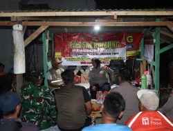 Ngopi Kamtibmas di Pos Satkamling, Kapolres Metro Bekasi Ajak Warga Aktif Jaga Keamanan Lingkungan