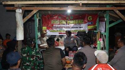 Ngopi Kamtibmas di Pos Satkamling, Kapolres Metro Bekasi Ajak Warga Aktif Jaga Keamanan Lingkungan