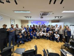 Kapolres Metro Bekasi Safari Kamtibmas dan Sosialisasikan Layanan 110 di Kawasan Industri