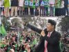 Ihan Zaky Khotibul Umam Bacalon Kades Samudra Jaya Menggelar Deklarasi Pesta Rakyat Di Banjiri Ribuan Warga
