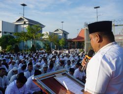 Sholat Hari Raya Idul Adha dan Penyembelihan Hewan Kurban di Lakukan Lapas Kelas IIA Cikarang