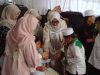 Wujud Rasa Sukur,Ahmad bin Olim Santuni Ratusan Anak Yatim dari Tiga Desa di Cikarang Barat