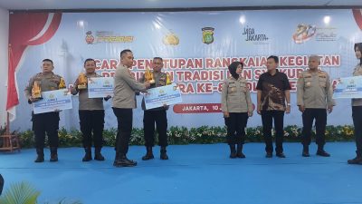 Polres Metro Bekasi Raih Juara I Program Ketahanan Pangan