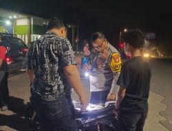 Antisipasi Tawuran dan Kejahatan 3C,Polsek Serang Baru Intensifkan OKJ di Jalur Perbatasan Bogor